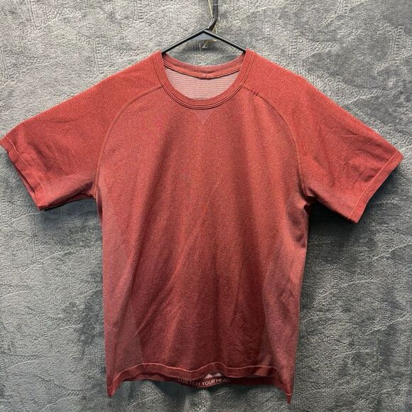 Lululemon Shirt‎ Men L Metal Vent Tech Performance Gym Workout Crew - Picture 1 of 10